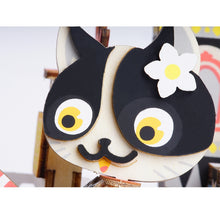 Load image into Gallery viewer, DIY Fishing Kitty Hand Crank Music Box