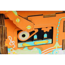 Load image into Gallery viewer, DIY Little Robot Performer Hand Crank Music Box