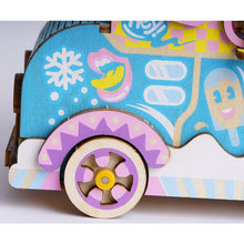 Load image into Gallery viewer, DIY 3D Moving Flavor Wooden Puzzle Game Assembly Moveable Music Box