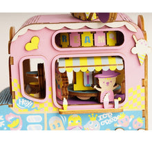 Load image into Gallery viewer, DIY 3D Moving Flavor Wooden Puzzle Game Assembly Moveable Music Box
