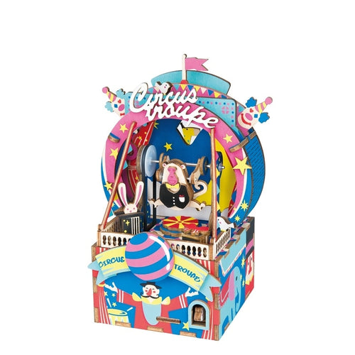 DIY Amusement Park Hand Crank Music Box