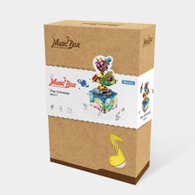 Load image into Gallery viewer, DIY 3D Spaceship Puzzle Game Assembled Wooden Music Box Toy