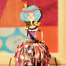 Load image into Gallery viewer, DIY 3D Wooden Carrousel Ferris Wheel Puzzle Game Assembly Rotatable Music Box