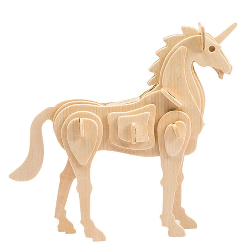 DIY Wooden  Unicorn