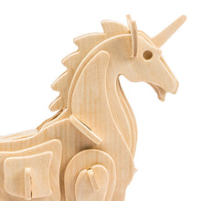 Load image into Gallery viewer, DIY Wooden  Unicorn