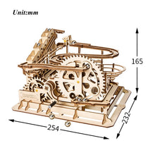 Load image into Gallery viewer, Magic Crash 4 Pieces DIY Magic Gear Drive Ball Crash Game Wooden Model Building Kits