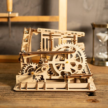 Load image into Gallery viewer, Robotime DIY Cog Coaster Magic Creative Marble Run Game Wooden Model Building Kits