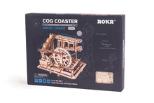 Load image into Gallery viewer, Robotime DIY Cog Coaster Magic Creative Marble Run Game Wooden Model Building Kits