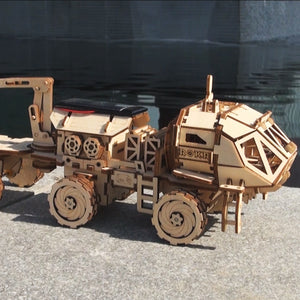 DIY Moveable Solar Energy Powered Model Building Kits