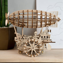 Load image into Gallery viewer, DIY 3D Mechanical Model Wooden Puzzle