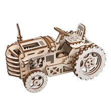 Load image into Gallery viewer, DIY 3D Mechanical Model Wooden Puzzle