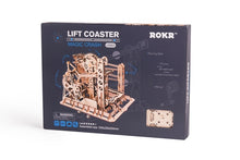 Load image into Gallery viewer, Magic Crash DIY Lift Coaster Magic Creative Marble Run Game Wooden Model Building Kits