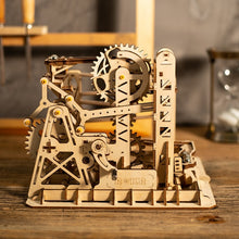Load image into Gallery viewer, Magic Crash DIY Lift Coaster Magic Creative Marble Run Game Wooden Model Building Kits