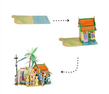 Load image into Gallery viewer, DIY Sunny Chiengmai Doll House with Led Light Children Adult Miniature Wooden Model Building Dollhouse