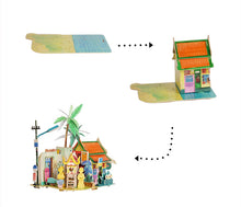Load image into Gallery viewer, DIY Sunny Chiengmai Doll House with Led Light Children Adult Miniature Wooden Model Building Dollhouse