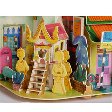 Load image into Gallery viewer, DIY Sunny Chiengmai Doll House with Led Light Children Adult Miniature Wooden Model Building Dollhouse