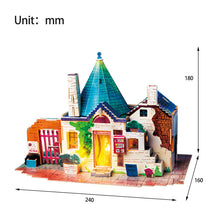 Load image into Gallery viewer, DIY Spring in Italy Doll House with Led Light Children Adult Miniature Wooden Model Building Dollhouse