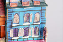 Load image into Gallery viewer, DIY Lost in Colmar Doll House with Led Light Children Adult Miniature Wooden Model Building Dollhouse