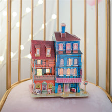Load image into Gallery viewer, DIY Lost in Colmar Doll House with Led Light Children Adult Miniature Wooden Model Building Dollhouse