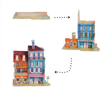 Load image into Gallery viewer, DIY Lost in Colmar Doll House with Led Light Children Adult Miniature Wooden Model Building Dollhouse