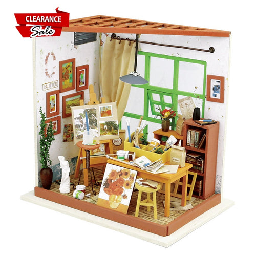 ILikeBuilding DIY Ada's Studio Doll House Kit