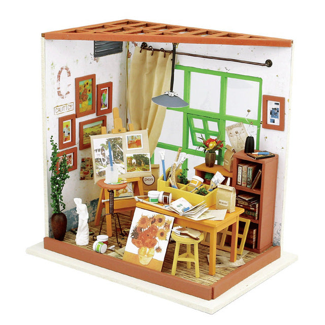 ILikeBuilding DIY Ada's Studio Doll House Kit
